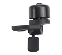 FUANA Aleación de aluminio para Segway para Ninebot para MAX para G3 F3 para ZT3 para ZT3 para scooter eléctrico Pro, timbre fuerte con fácil montaje, accesorio de seguridad ligero negro