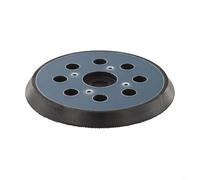 FUANA Almohadilla de respaldo para lijadora orbital de 125 mm con 8 agujeros para el polvo, disco de lijado de resina epoxi y para, accesorio de repuesto de placa de pulido de 4 agujeros de tornillo