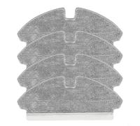 FUANA Almohadillas de microfibra para ROPO Slim y Kewbily DL30 para Pro, lavables para aspiradora, paños para el hogar con mascotas y 4 piezas (paquete de 4)