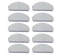 FUANA Almohadillas de repuesto para fregona Spotless BCRD1W BCRC1W y Spotless Advanced BCRD2W BCRC2W, paquete de 4 o 10 paños de microfibra para fregonas robóticas con fácil instalación (paquete de 10