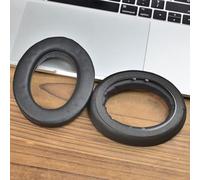 FUANA Almohadillas de repuesto para Sennheiser HD490 PRO y HD 490 PRO Plus, terciopelo negro y piel de oveja, ajuste cómodo con cable de auriculares de fácil instalación