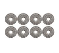 FUANA Almohadillas lavables para fregona P60 robóticas para aspiradora, alta absorción para piezas de repuesto, accesorios fáciles para el cuidado diario del piso, paquete de 10 (B)