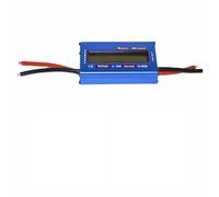 FUANA Analizador digital de energía CC 100 A 60 V, medidor de viento solar, monitor de energía de corriente LCD, panel de prueba de baja resistencia