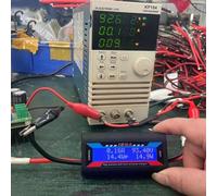 FUANA Analizador digital de potencia RC 60 V 200 A con retroiluminación mejorada sistemas solares y EV