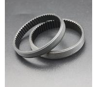 FUANA Anillo de trinquete para rueda de bicicleta de carretera, 60T/36T/30T, 6,5 mm/8 mm, acero cromado para compatibilidad Shimano, kit de reparación de bicicletas