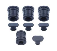 FUANA Annular Buffer AV Mount Set para motosierras 025, 029, 039, MS210, MS230, MS250, MS290, MS390 - Piezas de repuesto de goma, kit de 8 piezas