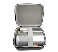 FUANA Bolsa de almacenamiento para proyector XGIMI MoGo 4 y Play6, funda de EVA a prueba de golpes con protección de 8 mm, compatible con proyector + control remoto y adaptador de 45 W, bolsa de mano