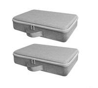 FUANA Bolsa protectora de almacenamiento de EVA para ECOVACS para winbot para mini robot limpiador de ventanas, funda de transporte a prueba de golpes con asa para un transporte seguro y