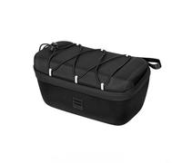FUANA Bolso duro del manillar de la bici de Shell para las bicicletas plegables, almacenamiento frontal del soporte de EVA con la correa del hombro