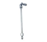 FUANA Boquilla de lavado de alta presión de acero inoxidable y varita de extensión, barra de pulverización ajustable de 360 grados para limpiar aire acondicionado, vehículos y (B)
