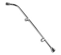 FUANA Boquilla de riego de jardín de alta presión M14 de 5 cabezales para agricultura, invernadero, riego al aire libre, pulverizador eléctrico de acero inoxidable compatible con variantes de 16,5 a