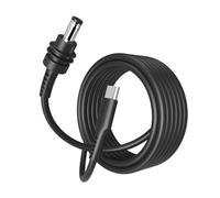 FUANA Cable de alimentación USB-C de 100 W para Starlink Mini, impermeable TPE DC macho a tipo C macho para uso en exteriores, cable de auriculares de 1/2/3/5/10 m