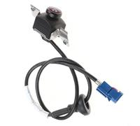 FUANA Cámara de visión trasera para TESLA 1061269-00-C para modelo S 2017-2023, cámara de respaldo de marcha atrás para coche, color negro