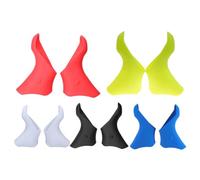 FUANA Capuchas de palanca de freno de bicicleta para ST-5600/5601/6600, funda de silicona para palanca de cambios con agarre mejorado, resistente a la intemperie y tacto cómodo, 1 par de kit de