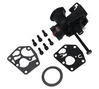 FUANA Carburador para motor pequeño 10T802 de 4 ciclos, compatible con modelos de intercambio 798758 y 10T800, construcción de metal, kit de 10 piezas