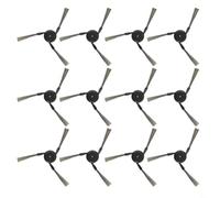 FUANA Cepillos laterales de repuesto para Dreame para x40 para x50 L10s Aqua10 y para mova para p50 V50 Z50 P70 para cepillos de esquina de cerdas de nailon en ángulo Ultra, (12 piezas)
