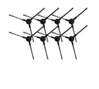 FUANA Cepillos laterales de repuesto para GRUNDIG VCR 2330, 8 piezas | Cepillos laterales de repuesto para robot Grundig VCR 2330 para aspiradora, 8 piezas de nailon de alta resistencia