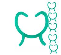 FUANA Clips de soporte para plantas para enredaderas, tomates, flores y verduras, 3 tamaños (20 x 25 mm, 28 x 24 mm, 32 x 34 mm), bridas de plástico reutilizables, 100 unidades, color verde L