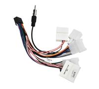FUANA Conector de arnés de cableado estéreo de coche de 16 pines para instalación de radio Toyota (modelos 2004-actuales)