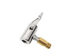 FUANA Conector de latón para válvula de inflado de neumáticos, cierre rápido para camiones, autobuses y neumáticos de vehículos de doble rueda, no necesita extracción de ruedas