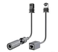 FUANA Conector Starlink IP68 para exterior para RV Camping Off-Grid IP68 | Ideal para viajes en caravana, campamentos, cabinas fuera de la red, talleres remotos, ampliando el rango de red