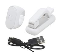 FUANA Control remoto portátil para Kindle, manos - Página inalámbrica con 10 m para rango, USB - Controlador de lector electrónico recargable con giro de un solo toque, color negro