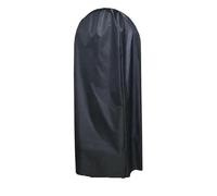 FUANA Cubierta antipolvo para ventilador de suelo al aire libre para uso en jardín y patio, tela duradera 210D, color negro, se adapta a 60 x 28 x 155 cm, 70 x 30 x 160 cm, 73 x 35 x 160 cm, 60 x 28 x