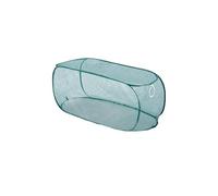 FUANA Cubierta de malla para plantas con estacas de suelo, transpirable, para jardín, verduras, frutas, flores, sol y frío para protección, fácil de instalar, uso en interiores y exteriores, verde