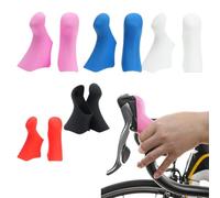 FUANA Cubiertas de palanca de freno de gel de sílice para ST2300/3400, fundas antideslizantes para palanca de cambios con agarre mejorado y resistencia a la intemperie, 1 par de kit de reparación de