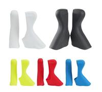 FUANA Cubiertas de silicona para palanca de freno de bicicleta para ST-RS685, funda antideslizante para palanca de cambios con agarre mejorado y resistencia a la intemperie, 1 par de kit de reparación