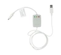 FUANA DCSD - Cable serie USB a adaptador serie con doble FT232 IC para reparación de dispositivos iOS y firmware intermitente, compatible con JC C2 Box, color blanco