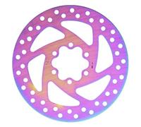 FUANA Disco de freno para bicicleta de montaña de 140 mm, 160 mm, rotor de acero inoxidable de 6 pernos con revestimiento resistente al óxido para kit de reparación de bicicletas Shimano SRAM