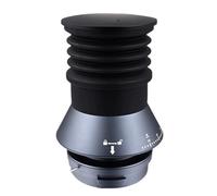 FUANA Embudo monodosis de aleación de aluminio para molinillos de café Barsetto BEA01, BEA02, BEA02S, con sello de gel de sílice, azul y gris