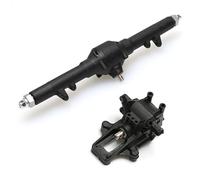 FUANA Engranaje diferencial delantero para coche RC, actualización de aleación de metal para modelos FY-01/02/03/04/05/06/07/08, escala 1:12, tracción mejorada, negro B