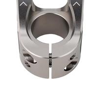 FUANA Espaciador de manillar de aleación de aluminio hueco CNC de 35 mm, ligero para bicicleta de montaña, horquilla de carretera de 28,6 mm, kit de reparación de bicicletas plegables