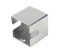 FUANA Espaciadores de parrilla de acero inoxidable, paquete de 3, soporte cuadrado de 5 x 5 x 5 cm, eleva la parrilla de 2,5 cm para una barbacoa segura al aire libre, compatible con todos los fuegos