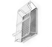 FUANA Estante plegable de acero inoxidable para parrilla de pan, soporte compacto para tostadas de barbacoa para cocinar al aire libre, camping, picnic y uso en el patio trasero