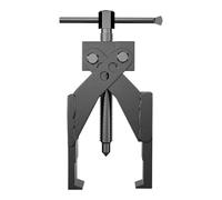 FUANA Extractor de rodamientos de doble garra de acero al carbono resistente con alta capacidad de carga para extracción de rodamientos de rueda automotriz e industrial, 0-70 mm