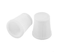 FUANA Filtro de repuesto para aspiradora compatible con modelos Bosch GAS 18V-Li y GAS 14.4V, accesorio blanco para el hogar, paquete de 2