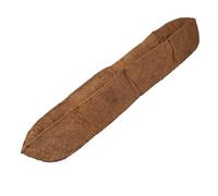 FUANA Forro de fibra de coco natural para cesta colgante, forma de media luna, se adapta a macetas de 24/30/36/48 pulgadas, reutilizable y biodegradable de 48 pulgadas