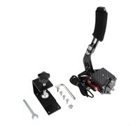 FUANA Freno de mano USB de aleación de aluminio para juegos de PC con resistencia ajustable compatible con forLogitech forG27 forG29 forG920 forT500 forT300 azul (negro)