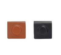 FUANA Funda de piel sintética para cámara Instax Wide para EVO, bolsa de viaje protectora con forro de microfibra y correa ajustable para el hombro y cable de auriculares