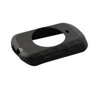 FUANA Funda de silicona con protector de pantalla de vidrio templado para Garmin Edge 530, compatible con Garmin 530 Bike Computer, kit de reparación de bicicletas negro