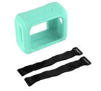 FUANA Funda de silicona para altavoz JBL GO3, funda protectora impermeable para montar en bicicleta con recortes precisos, diseño ligero y portátil para kit de reparación de bicicletas de viaje al