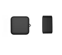 FUANA Funda de silicona para auriculares Timekettle W4 Pro, protectora y ligera con agarre texturizado, para W4 Pro, cable de auriculares negro