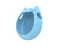 FUANA Funda de silicona para Tamagotchi Paradise con protector de pantalla y cordón, para modelo de conexión a máquina de mascotas, cable de auriculares azul/morado/rosa