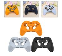 FUANA Funda de silicona que absorbe los golpes para SCUF VALOR PRO, protección antiarañazos, con acceso a todos los controles, cable de auriculares de 3 colores