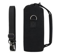 FUANA Funda para altavoz JBL Flip7, protección de malla transparente con cierre de cordón y correa para el hombro, diseño compacto y ligero