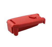 FUANA Funda para batería SRAM para tija de sillín con cuentagotas de palanca de cambios, cubierta de bloque de batería de bicicleta ABS, kit de reparación de bicicletas rojo