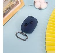 FUANA Funda protectora de silicona para JBL Endurance Race 2, a prueba de golpes, impermeable, con protección de 360° para resistencia al sudor y fácil limpieza, cable de auriculares negro